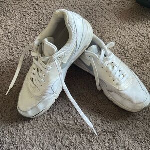 Women’s White Nike Air Sneakers Size 8